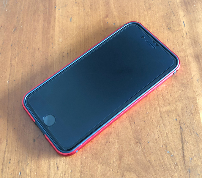 iPhone 8 (PRODUCT)RED 256GB Humixx バンパー レッド